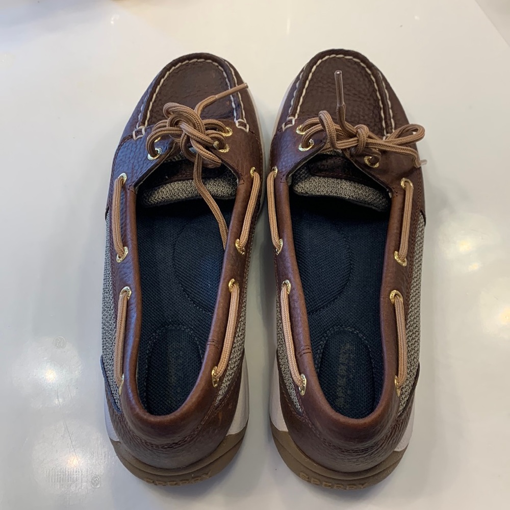 Sherry Topsiders, never worn